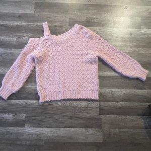 Willow & Root one shoulder sweater